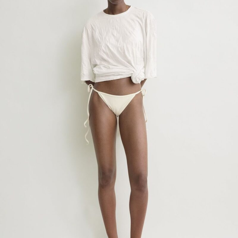 Scoop bikini bottoms ecru – Toteme - INT