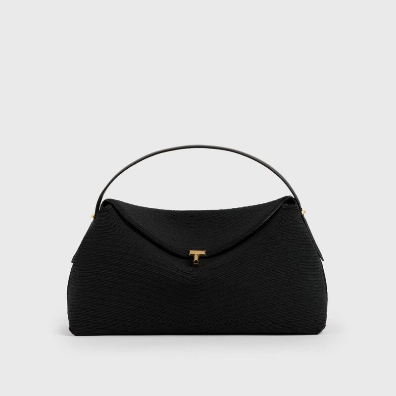 T-lock rope top handle black – Toteme - INT