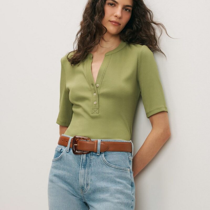 Reubian Henley T-Shirt – Veronica Beard
