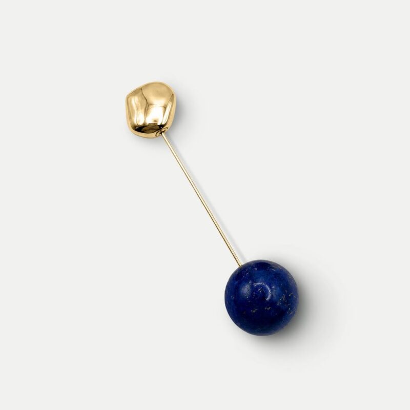 Lapis Pin Brooch – Veronica Beard