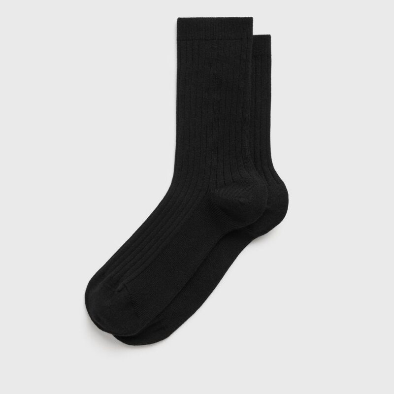 Crew socks black – Toteme - INT