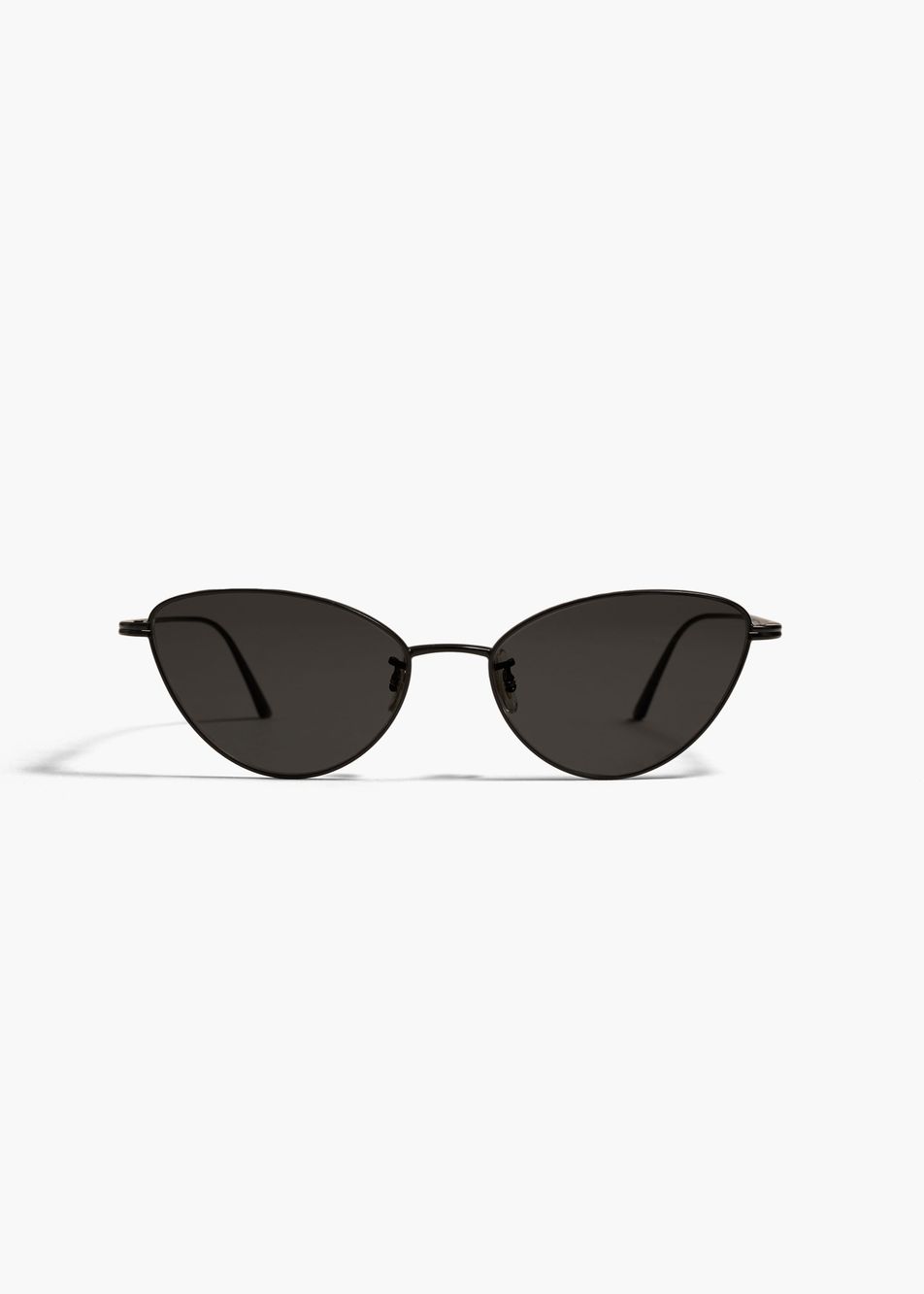 KHAITE x Oliver Peoples 1998C in Matte Black and Grey