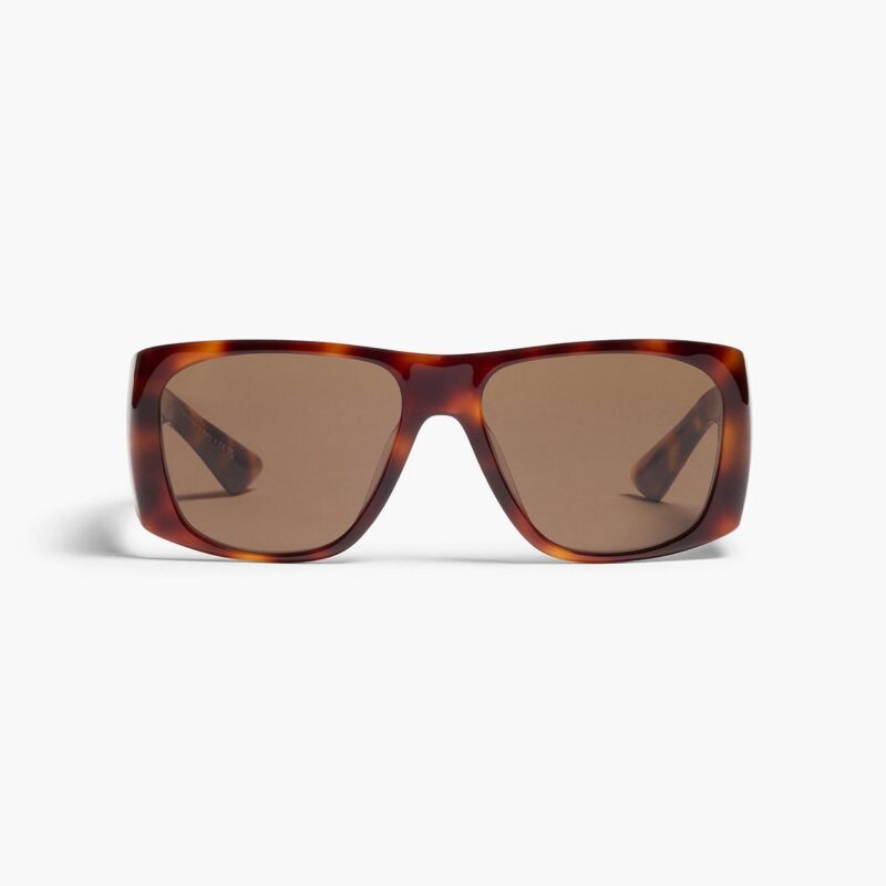 KHAITE x Oliver Peoples 1965C in Dark Mahogany and Brown