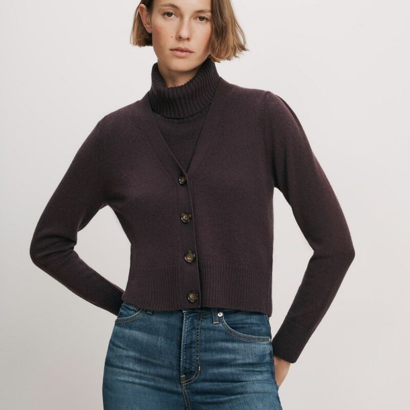 Solene Cashmere Cardigan – Veronica Beard