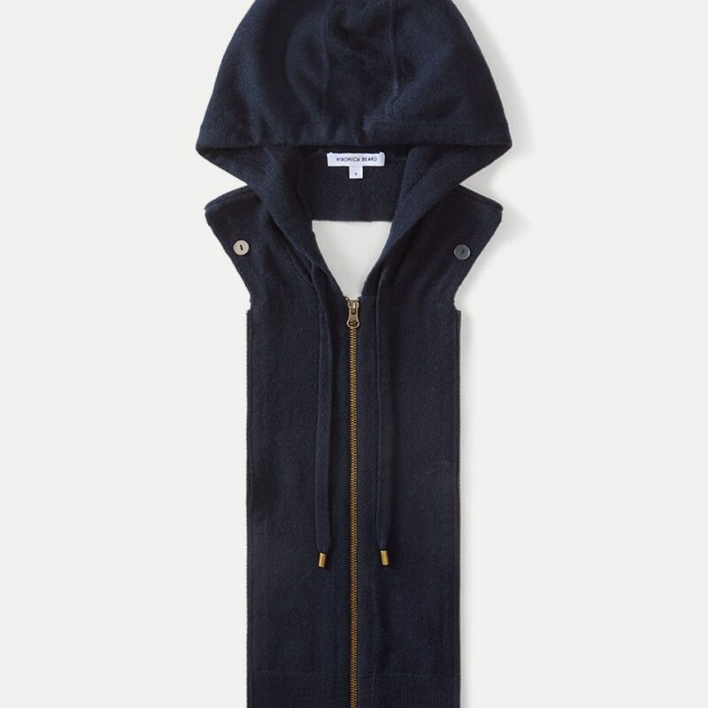 Cashmere Hoodie Dickey – Veronica Beard