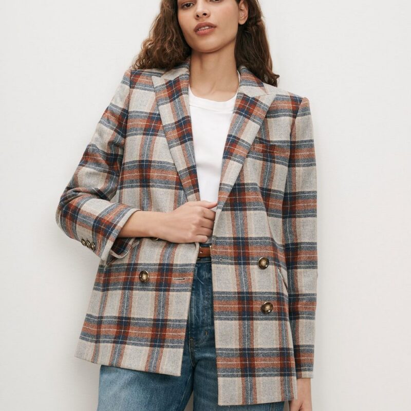 Oria Plaid Dickey Jacket – Veronica Beard