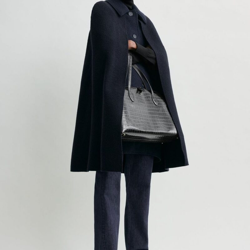 Cape coat navy – Toteme - INT
