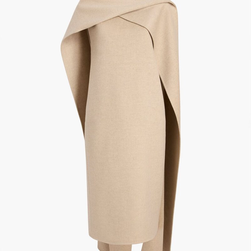 Ramona Dress in Oatmeal – KHAITE