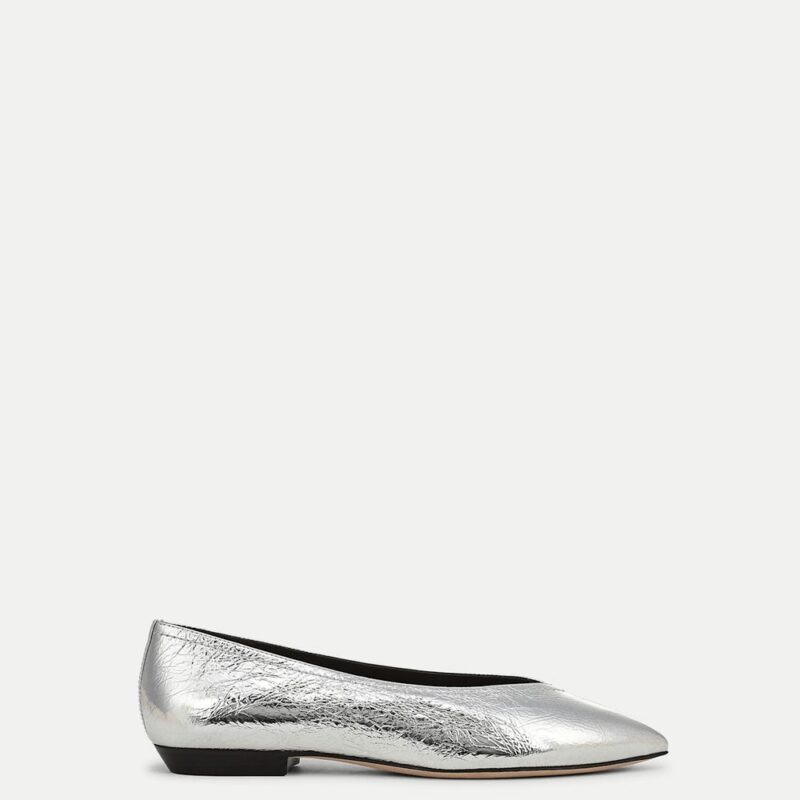 Bancroft Metallic Flat – Veronica Beard