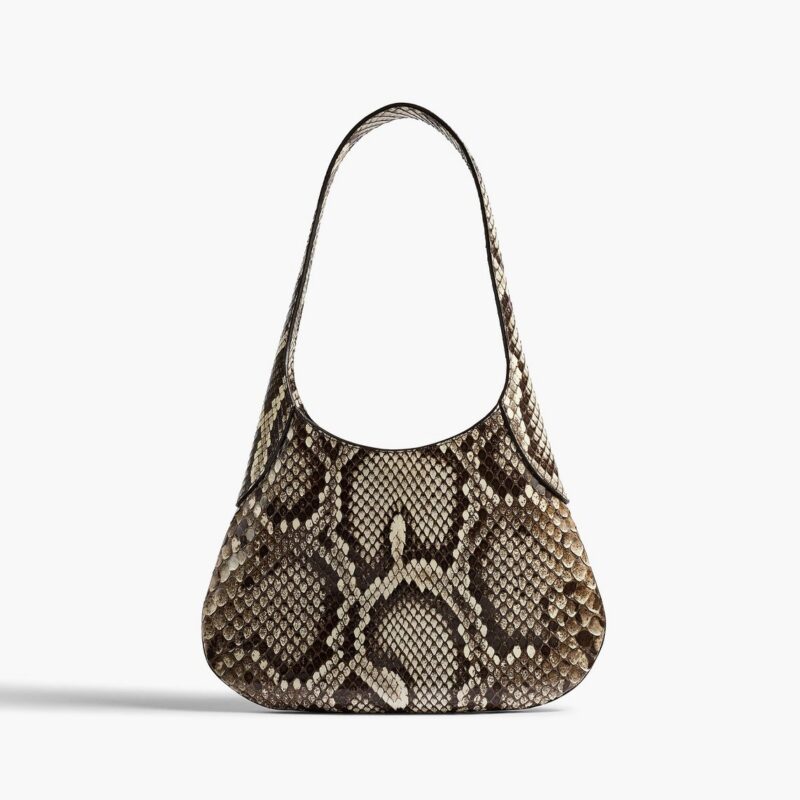 Small Joan Hobo in Natural Python – KHAITE