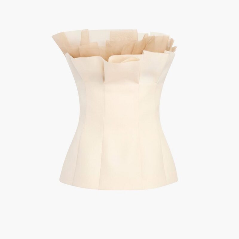 Sal Top in Cream – Khaite