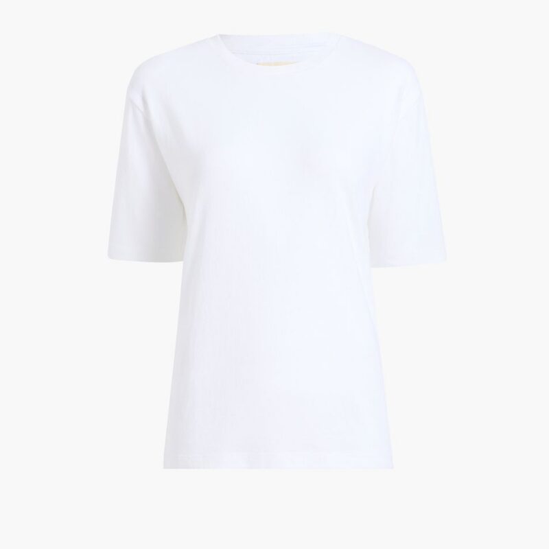 Mae T-Shirt in White – Khaite