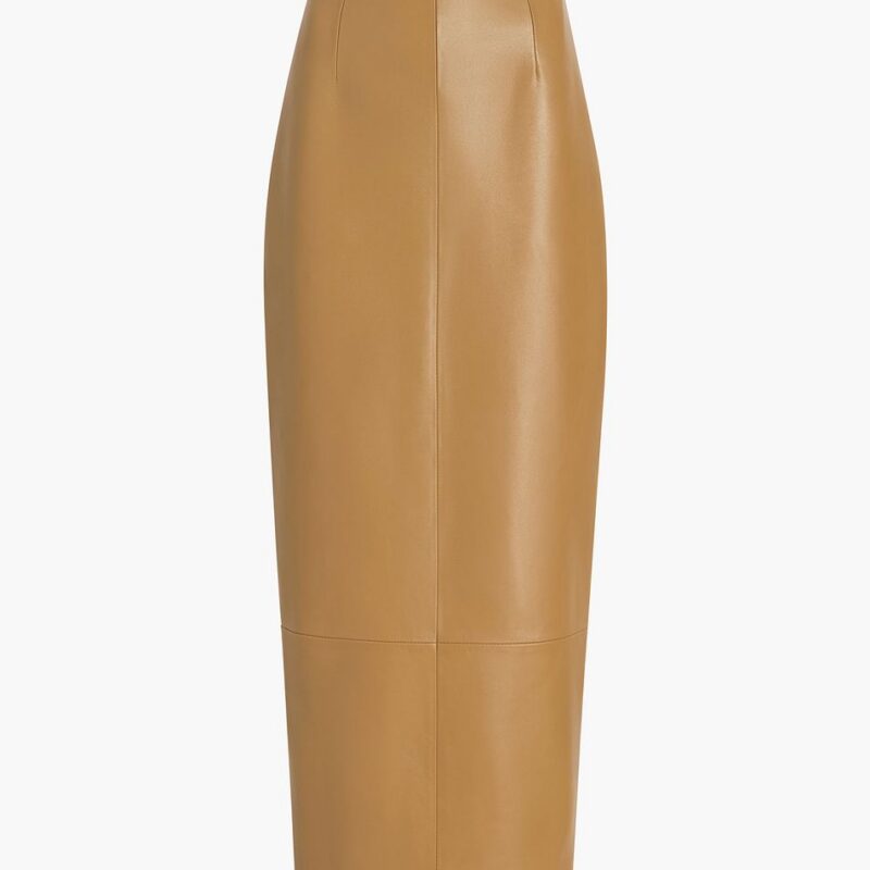 Winton Skirt in Golden Ochre – Khaite