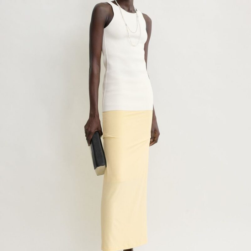 Draped jersey skirt buttercup – Toteme - INT
