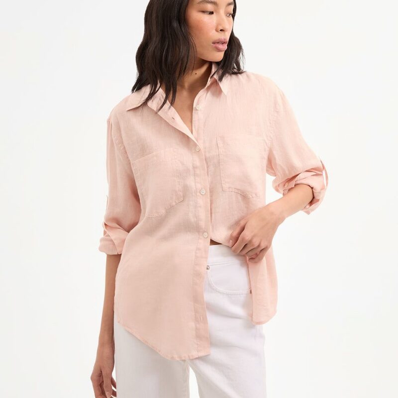 Gil Linen Shirt – Veronica Beard