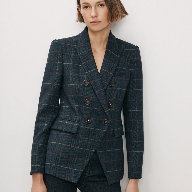Miller Plaid Dickey Jacket – Veronica Beard
