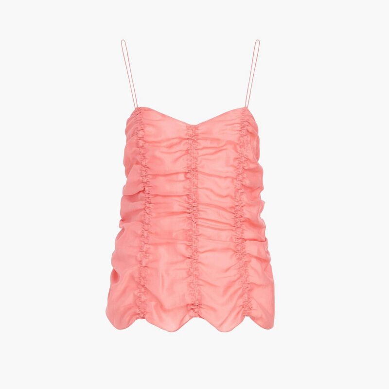 Inara Top in Coral – KHAITE