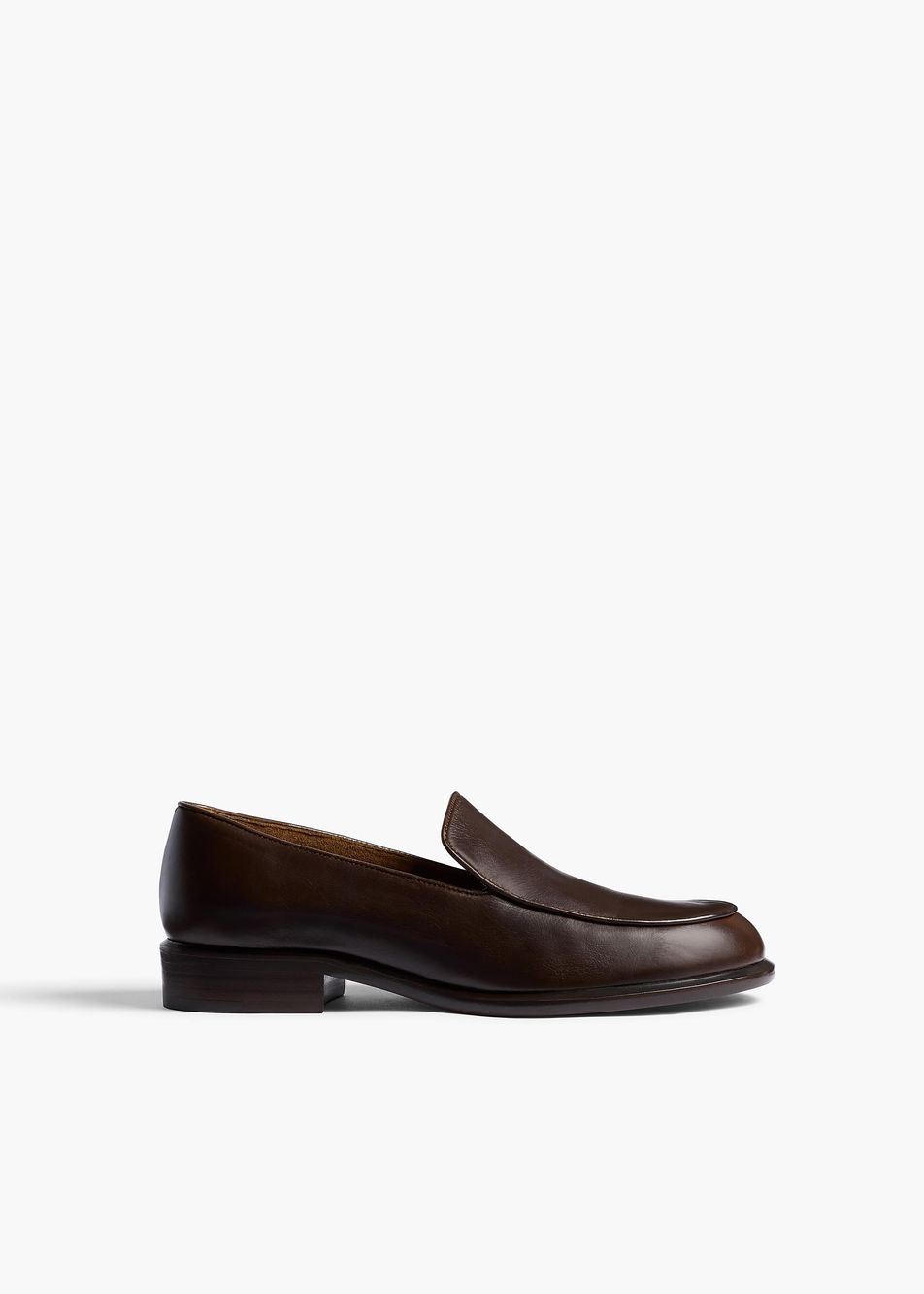 Miles Loafer in Vintage Brown Leather – Khaite
