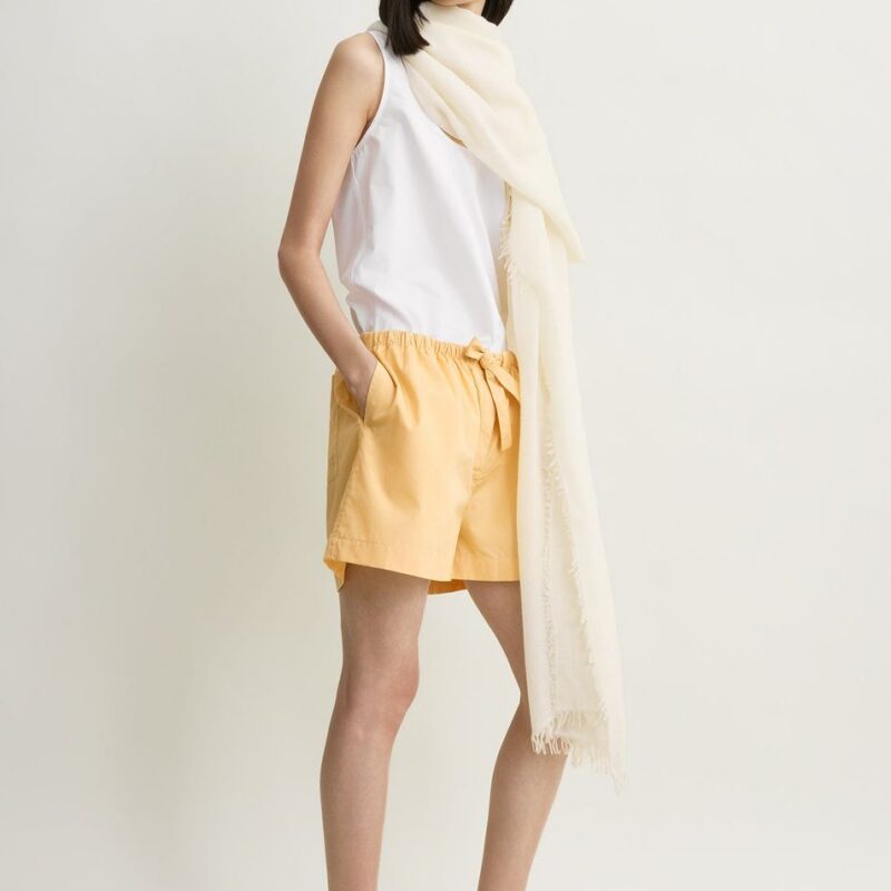 Cotton summer shorts daffodill – Toteme - INT