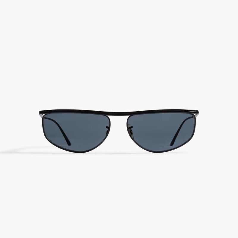 KHAITE x Oliver Peoples 1986C in Matte Black and Grey