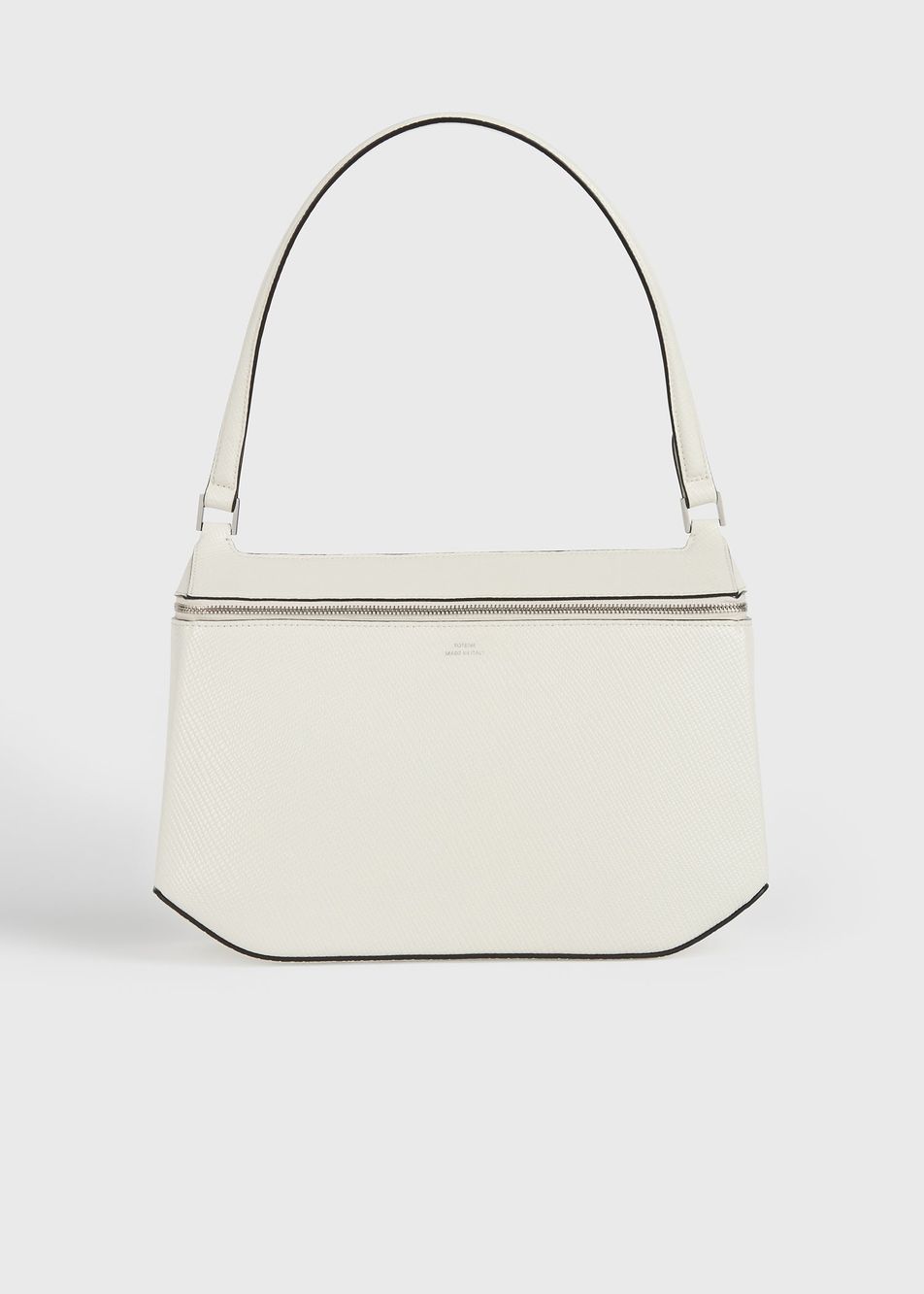 Clip palmellato-patent shoulder off-white – Toteme - INT