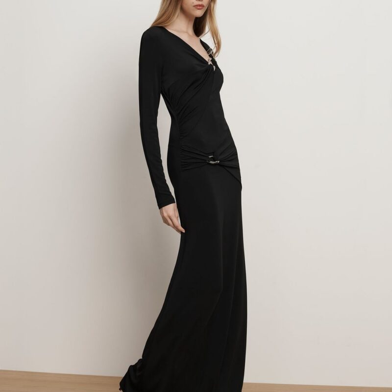 Viela O-Ring Maxi Dress – Veronica Beard