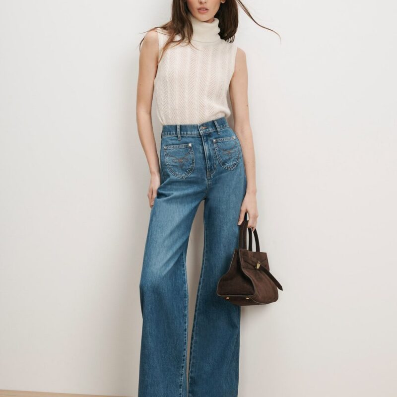 Grant Wide-Leg Jean – Veronica Beard