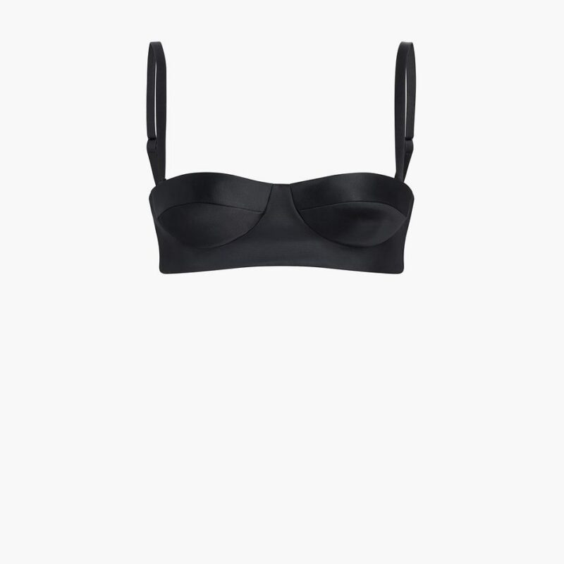 Selah Top in Black – Khaite