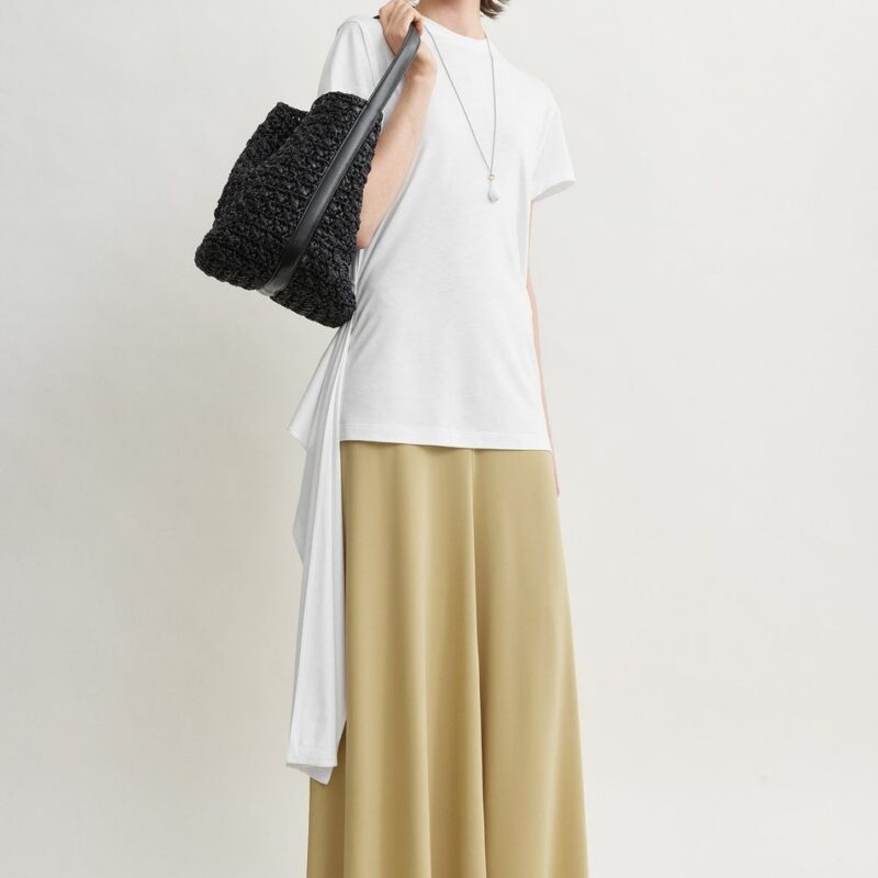 Flared jersey skirt chai – Toteme - INT
