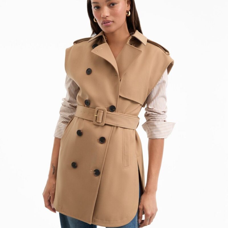Willmott Trench Vest – Veronica Beard