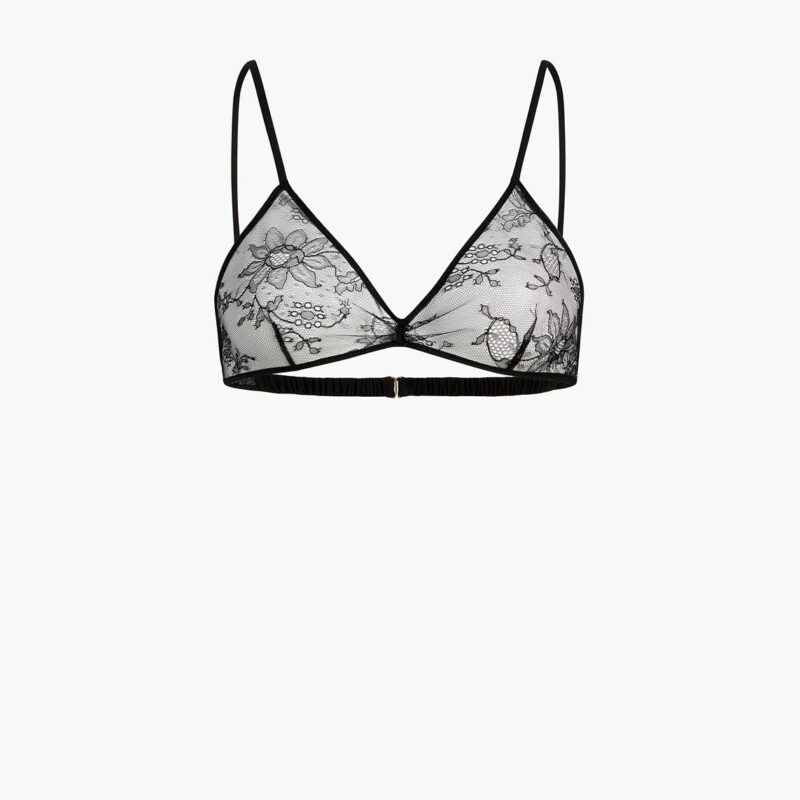 Talita Top in Black Lace – KHAITE