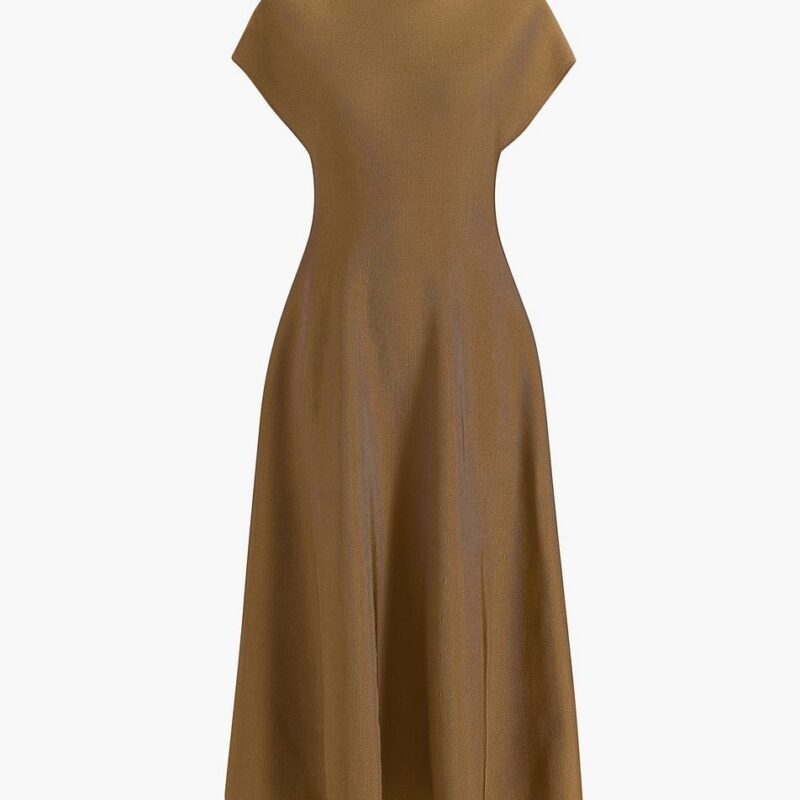 Lyra Dress in Carob – Khaite