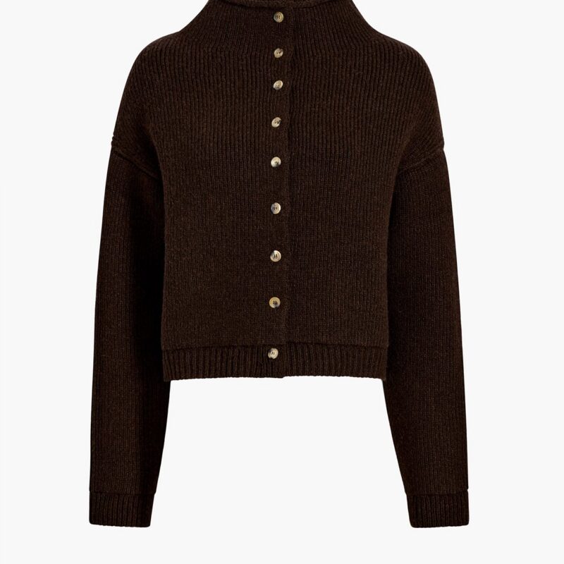 Marjorie Cardigan in Bark – KHAITE