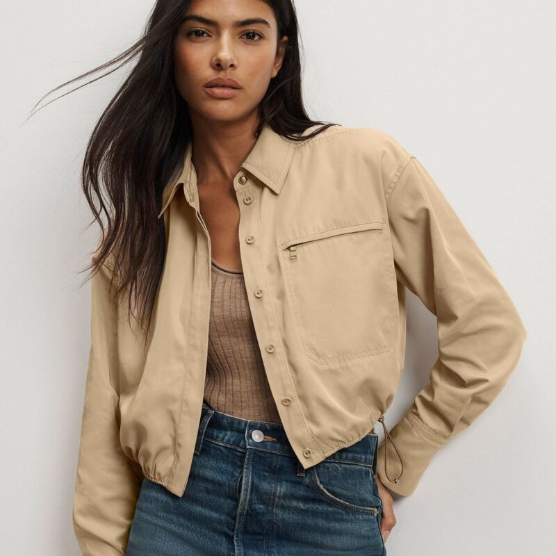 Wilfred Bungee Button-Down Shirt – Veronica Beard