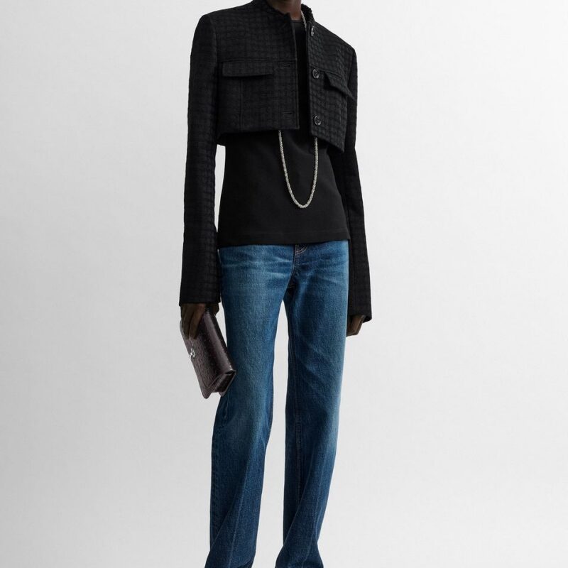 Micro blazer black – Toteme - INT