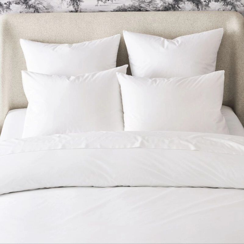 Retreat Essential Percale Duvet, White, King/Cal. King