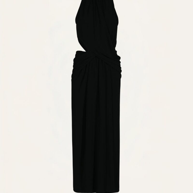 Retro Drape Dress Johanna Ortiz