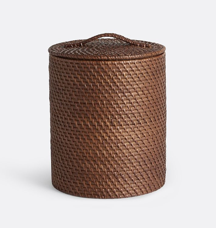 Rinna Rattan Waste Bin