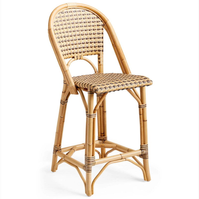 Serena & Lily Riviera �toile Rattan Counter Stool