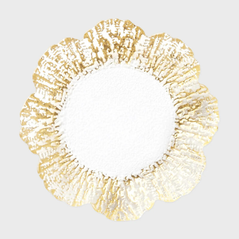 Rufolo Glass Canape Plate