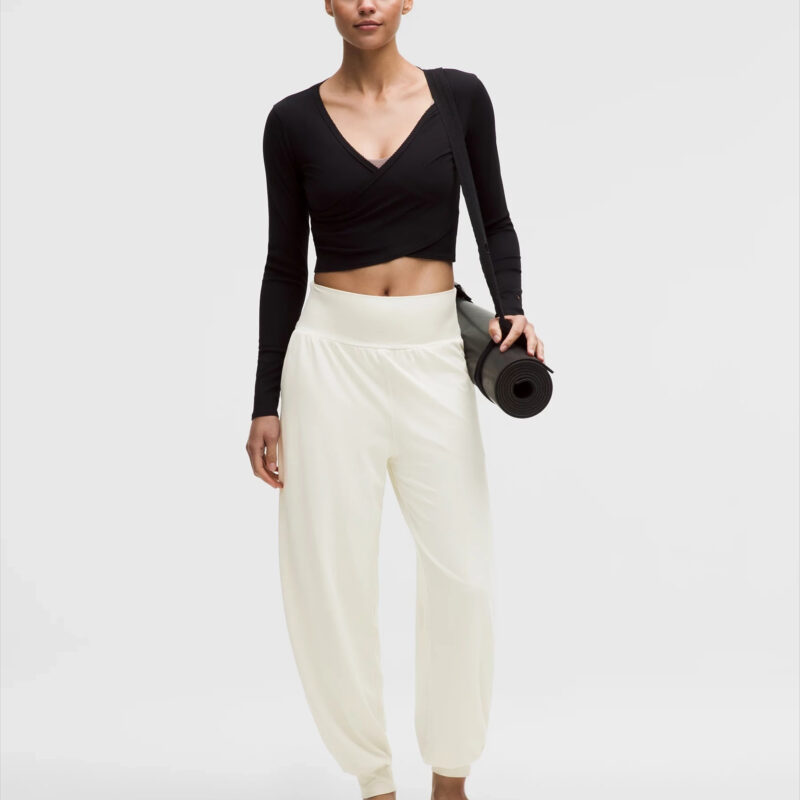 Rulu Drapey Oversized High-Rise Yoga Jogger