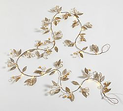 Rustic Leaf String Lights