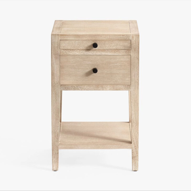 Rylee Mini Nightstand, White Wash