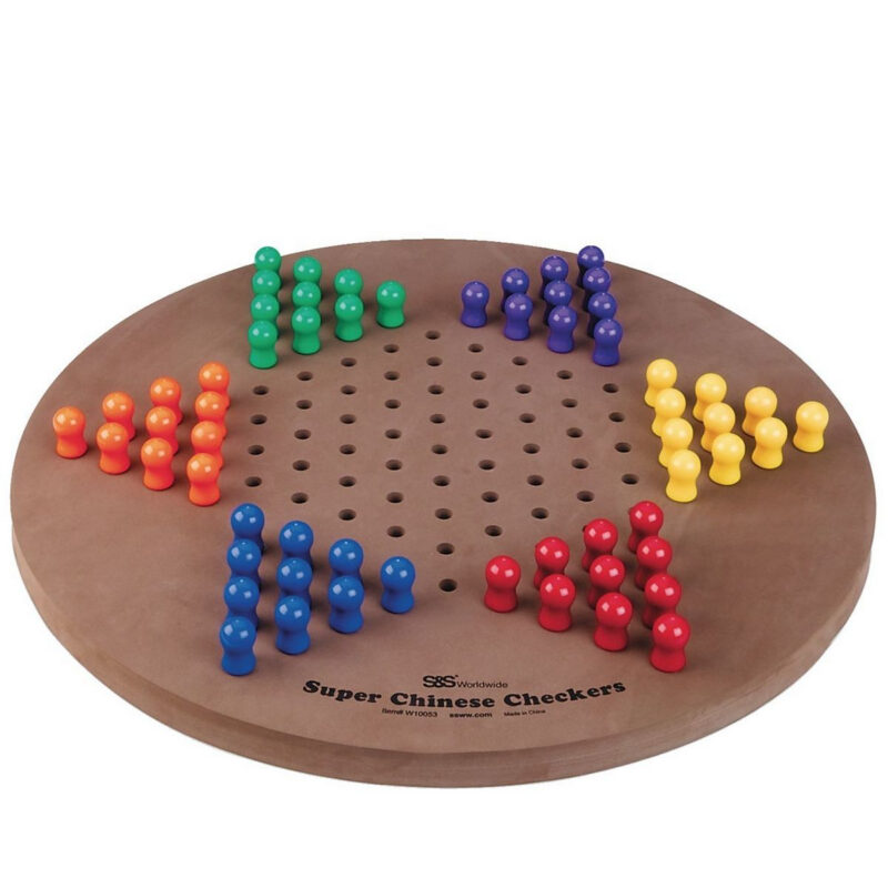 S&S Worldwide Super Chinese Checkers