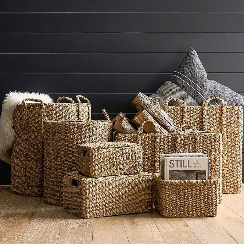 Safi Handwoven Seagrass Basket Collection