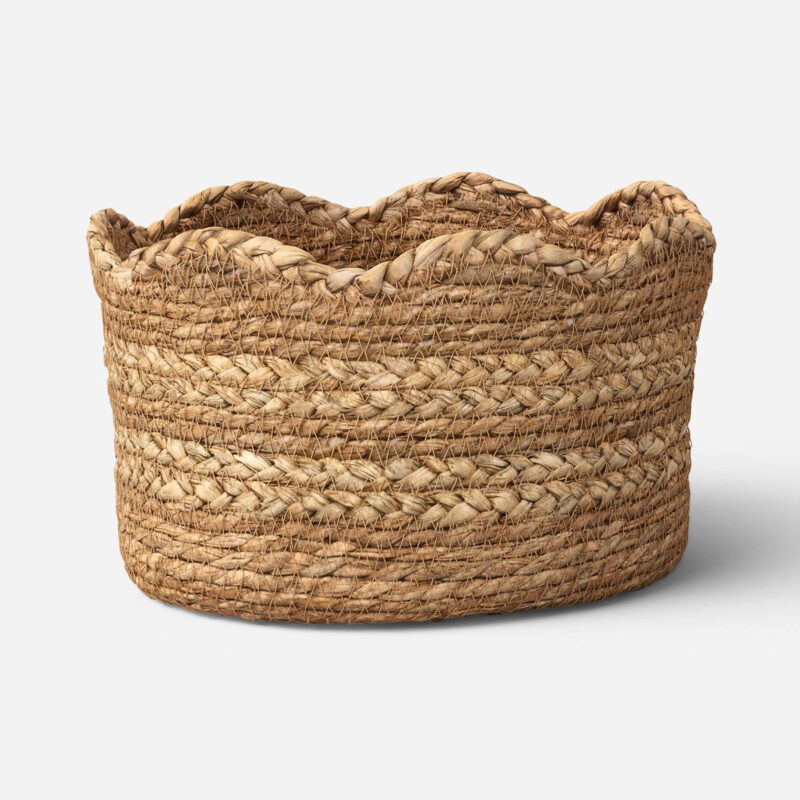 Scallop Natural Woven Gifting Basket - Threshold™