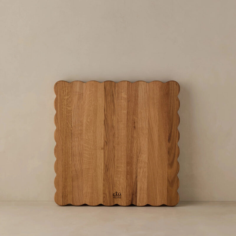 Scalloped Cutting Board by et�HOME, Large