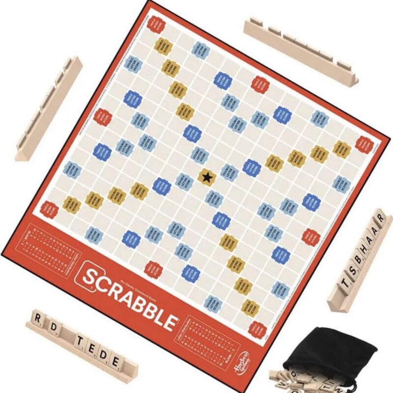 Scrabble board game family game night