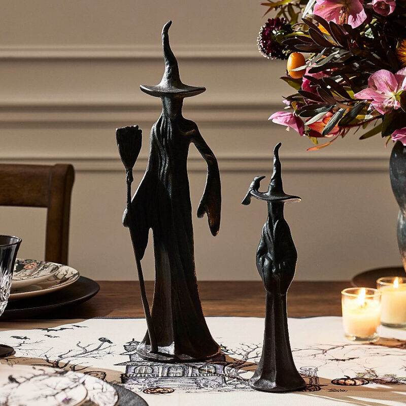 Sculpted Bronze Witch
