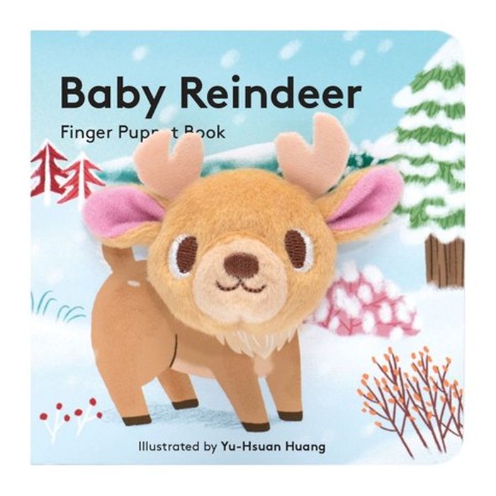 Chronicle Book Baby Reindeer Finger Puppet